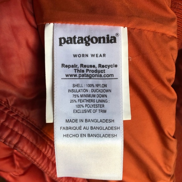 Women’s Patagonia Down Prow Bomber Jacket - Large - Picture 4 of 10